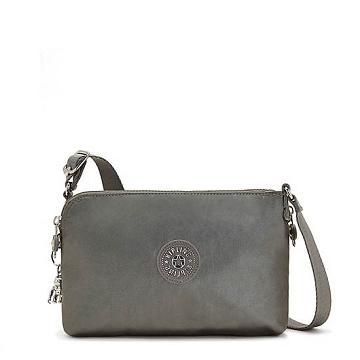 Kipling Boyd Metallic Crossbody Väska Greyl | SE 2121OK